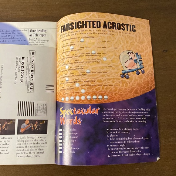 Kids Discover Telescopes and Wright Brothers and Time Life Physical Forces Books - Picture 11 of 16